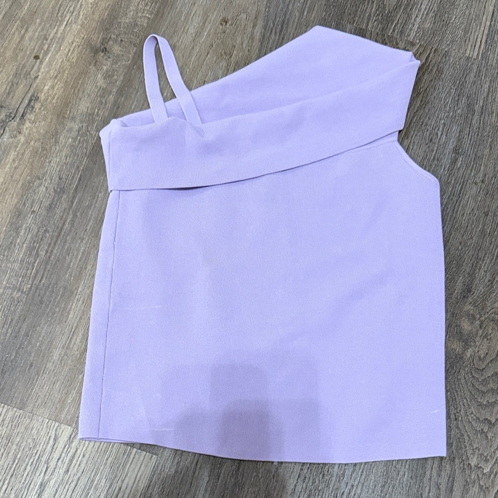 Alice + Olivia Lilac Knit Top